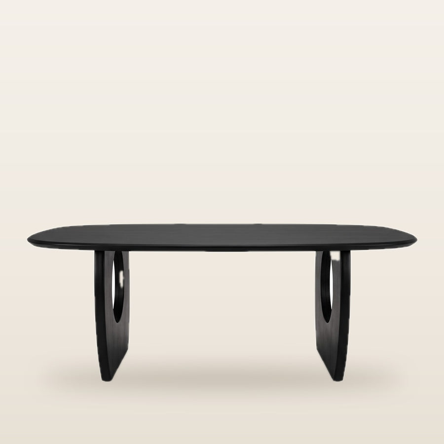 Charlotte Sculptural Pedestal Dining Table