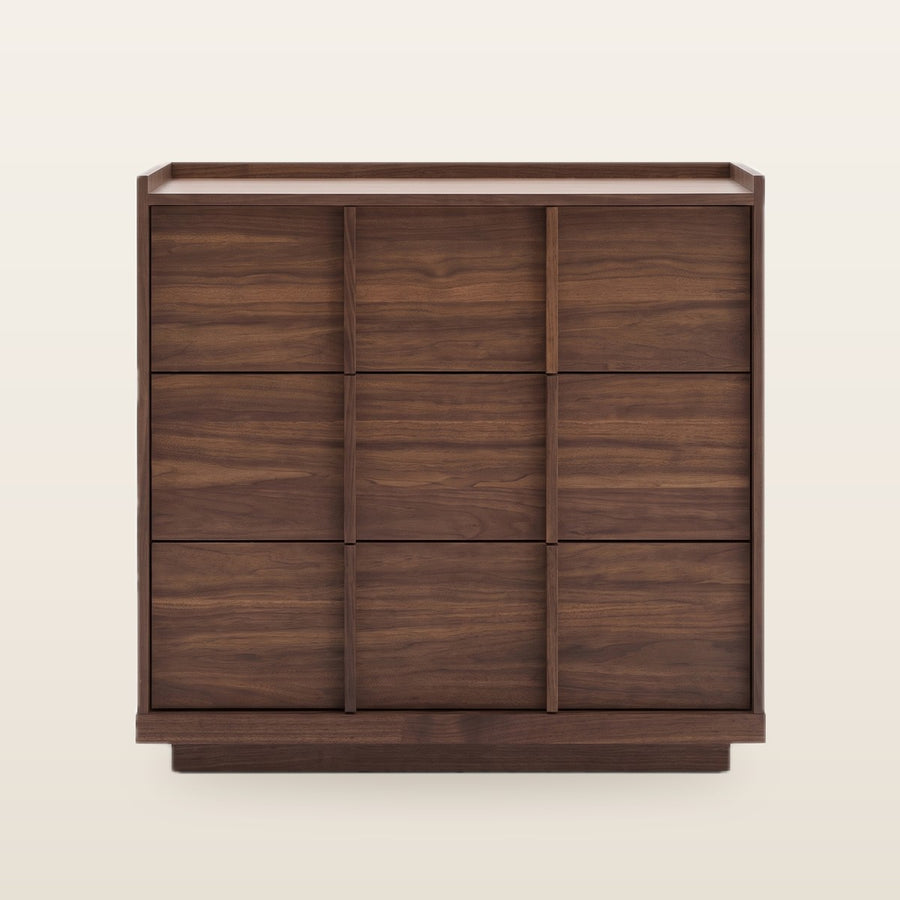Chest of drawers walnut