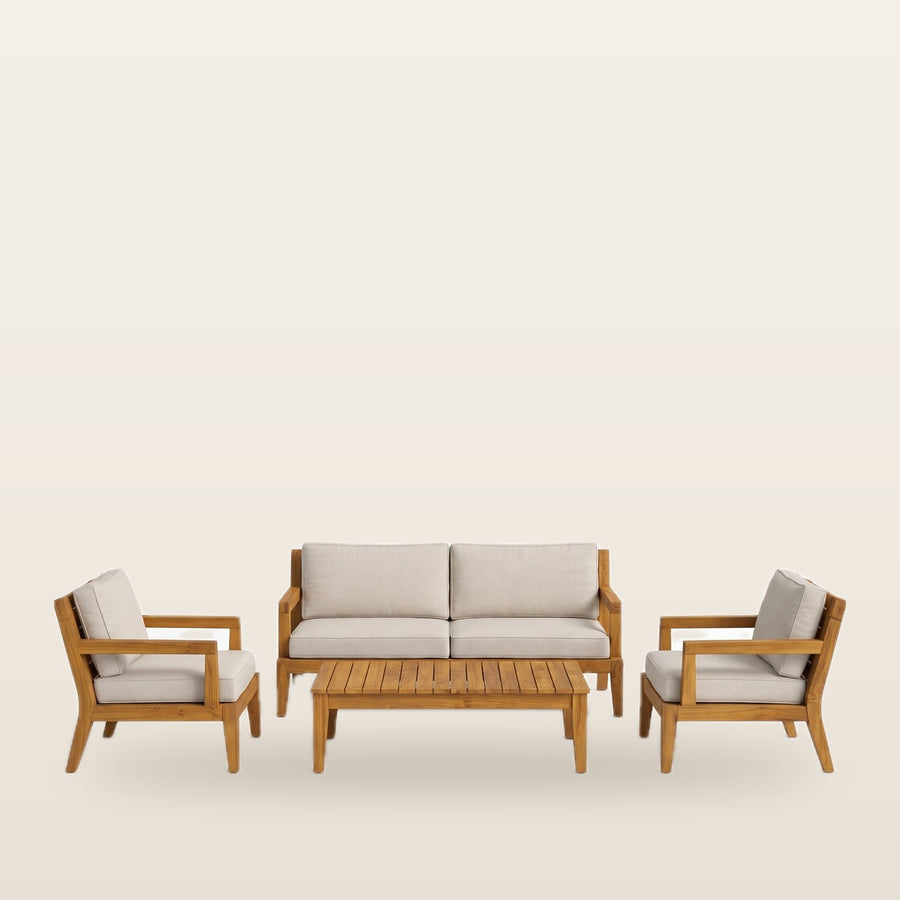 Ella 4-Person Outdoor Sitting / Teak Wood