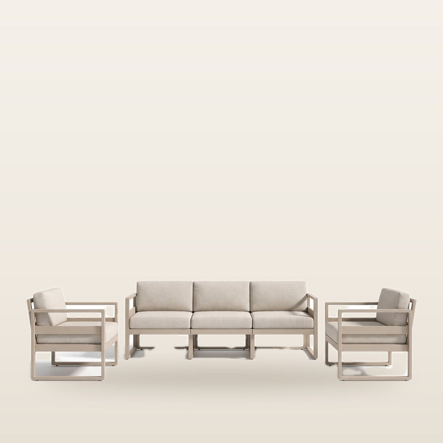 Harmony Haven Outdoor Lounge / Metal Frame