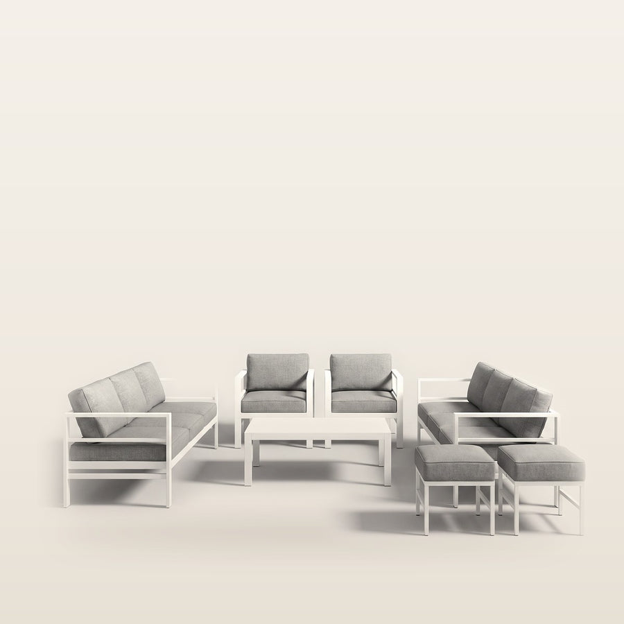 Luminosity 9-Person Outdoor Lounge Set