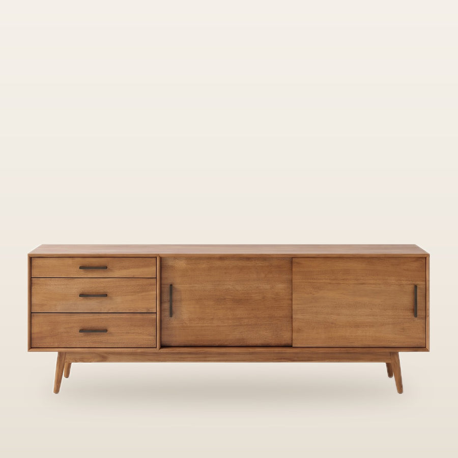 Rustic Wooden Tv Cabinet