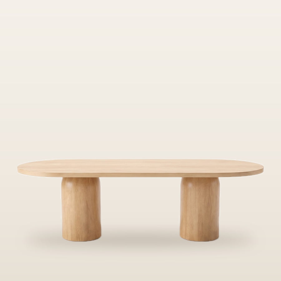 Zenon Capsule-Shaped Dining Table