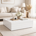gloss white coffee table - al hayat