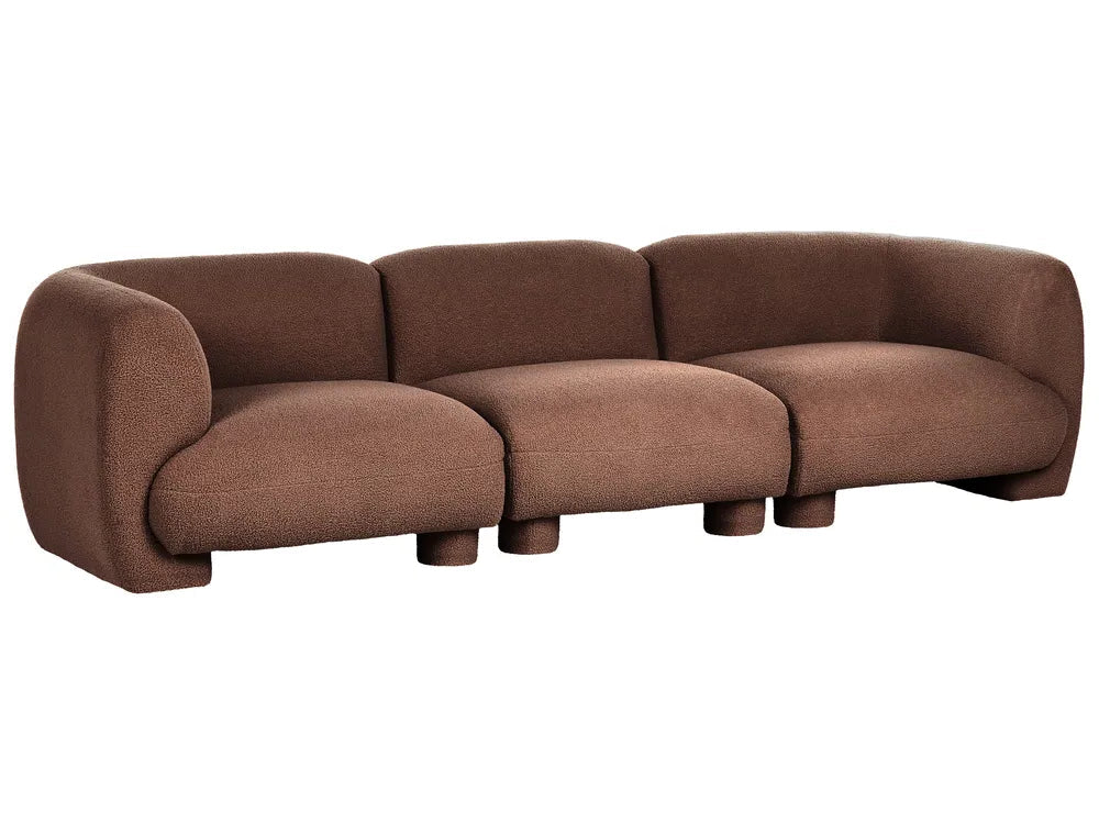 Boucle Modern 3 Seater Sofa
