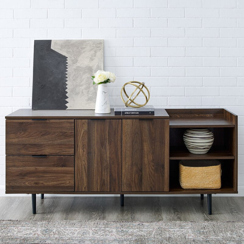 Pillar TV Stand in a modern UAE living space.